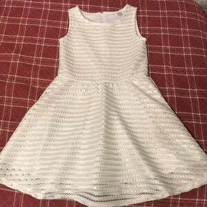 Children’s place White eyelet lace skater dress